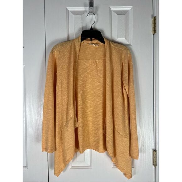 Eileen Fisher Womens Linen Cardigan Size PM - Picture 1 of 4